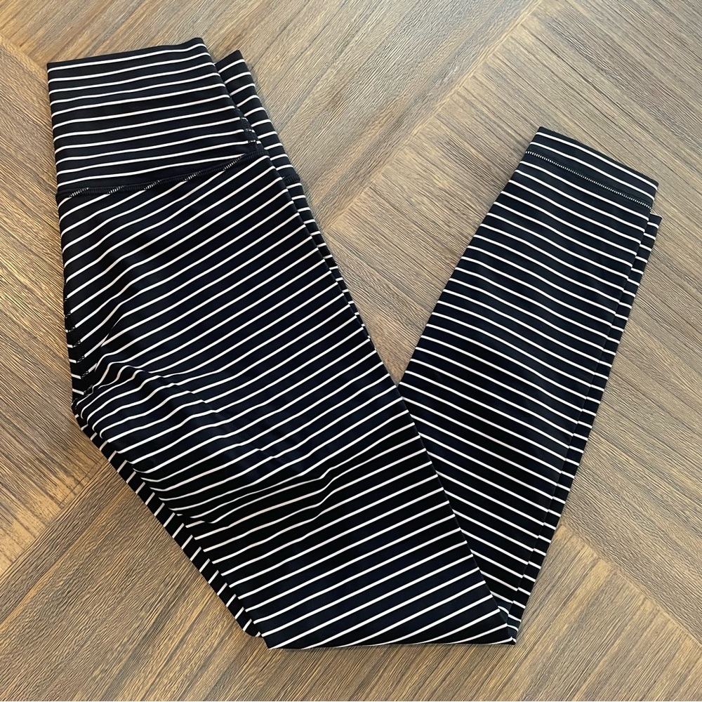 Lululemon striped leggings